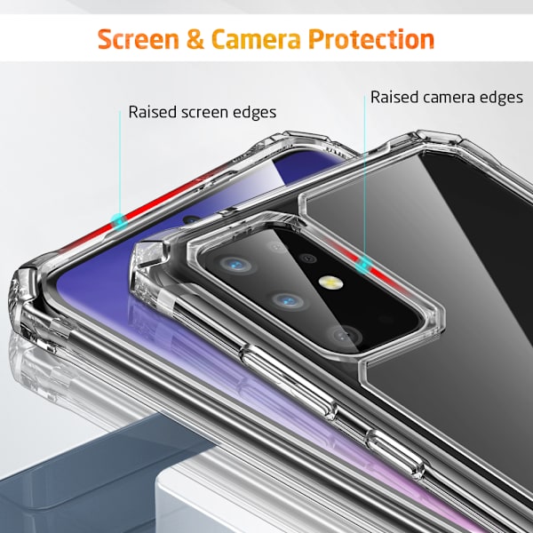 ESR Air Armor -kuori Samsung Galaxy S20 Plus - läpinäkyvä