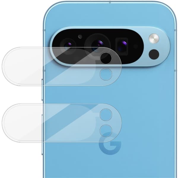 Imak 2-pak Hærdet Glas Kamerabeskyttelse Google Pixel 9 Pro Transparent