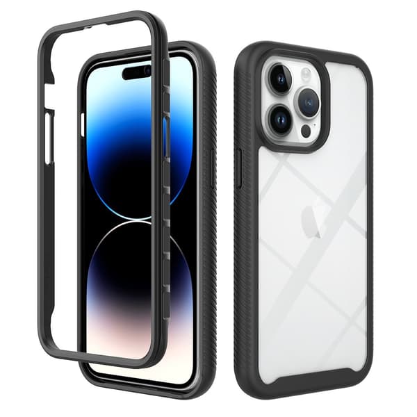 Allround Skal iPhone 15 Pro Max Svart