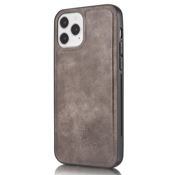 DG.MING 2-i-1 Magnetiskt Plånboksfodral iPhone 13 Pro Max Brun