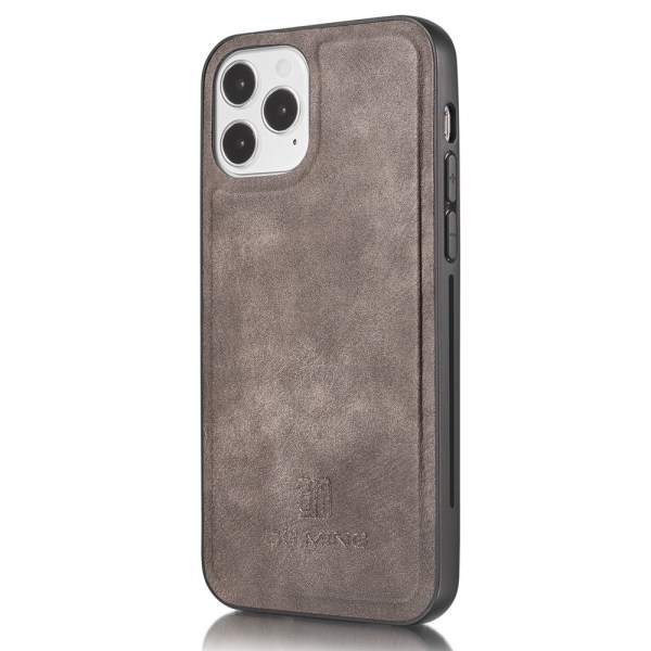 DG.MING 2-in-1 Magnet Wallet iPhone 13 Pro Max Brown