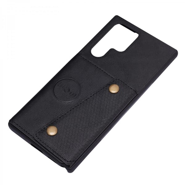 Samsung Galaxy S22 Ultra Mobilskal Pung Sort