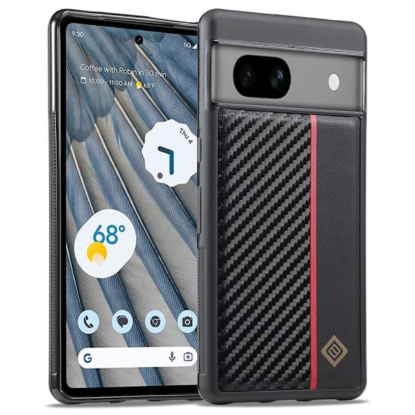 LC.IMEEKE Kuori Google Pixel 8:lle Hiilikuituteksturi