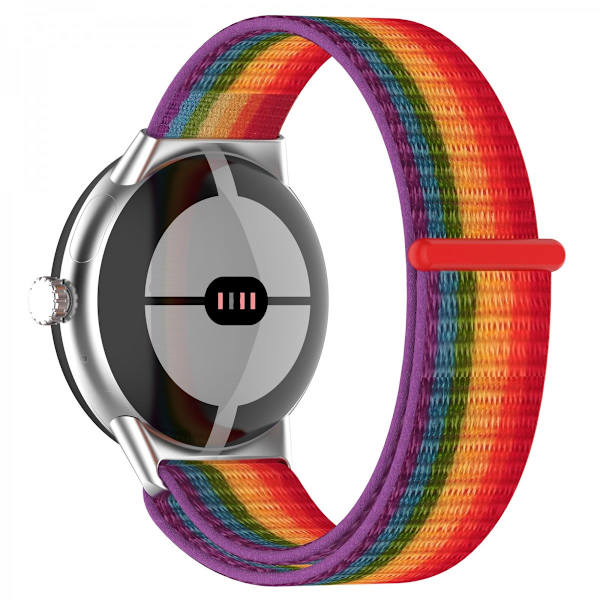 Nylonarmband Google Pixel Watch 2 Regnbåge