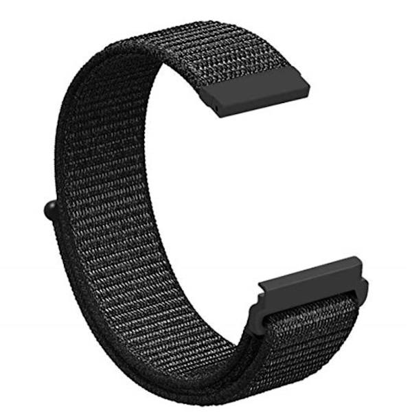 Nailonranneke Huawei Watch GT/GT 2 46mm/GT 2 Pro Musta