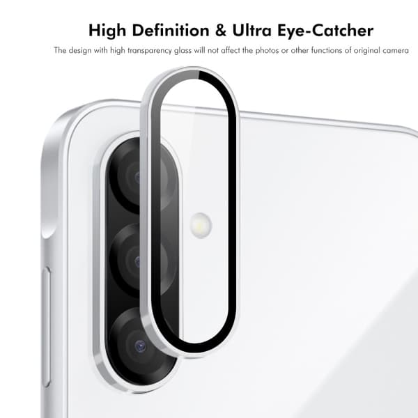 Hat Prince Linsebeskyttelse Hærdet Glas Samsung Galaxy A36 Sort