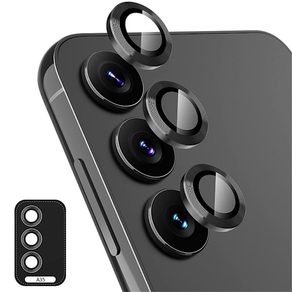 Hat Prince Linsskydd Härdat Glas Samsung Galaxy A35 Svart