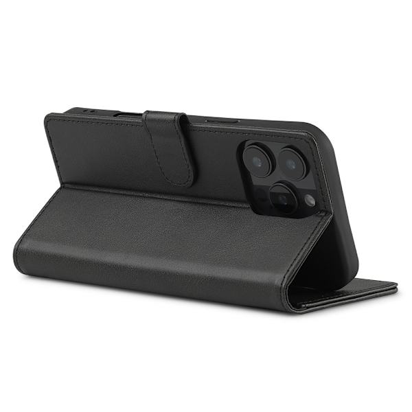 LC.IMEEKE Plånboksfodral iPhone 16 Pro Svart