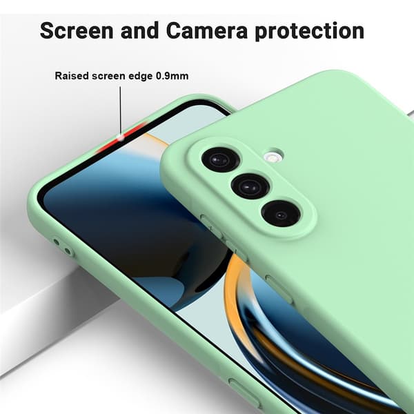 Silikonskal Samsung Galaxy A17 Grön