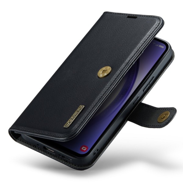 DG.MING 2-in-1 Magnet Plånbok Samsung Galaxy A54 Musta