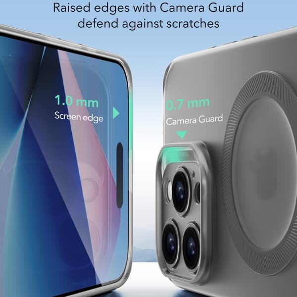 ESR Project Zero MagSafe Skal iPhone 16 Pro Max Frosted Grå