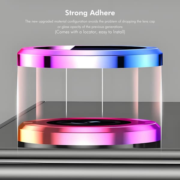 Hat Prince Linsskydd Härdat Glas iPhone 16e Svart