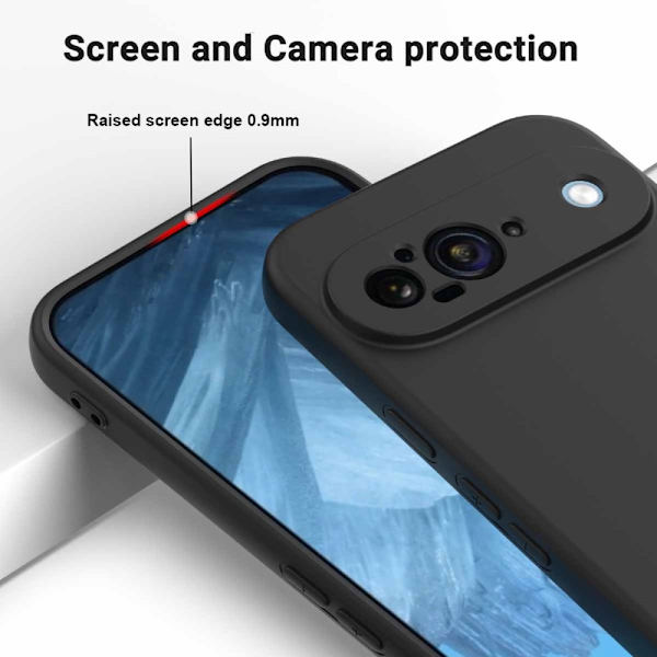 Silikoneskærm Google Pixel 9 Sort