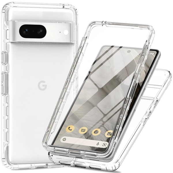 360 Full Cover Edge Case Google Pixel 7 Transparent