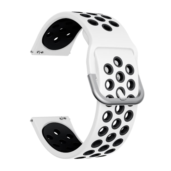 Sportarmbånd Fitbit Versa/Versa 2 Hvid/Sort