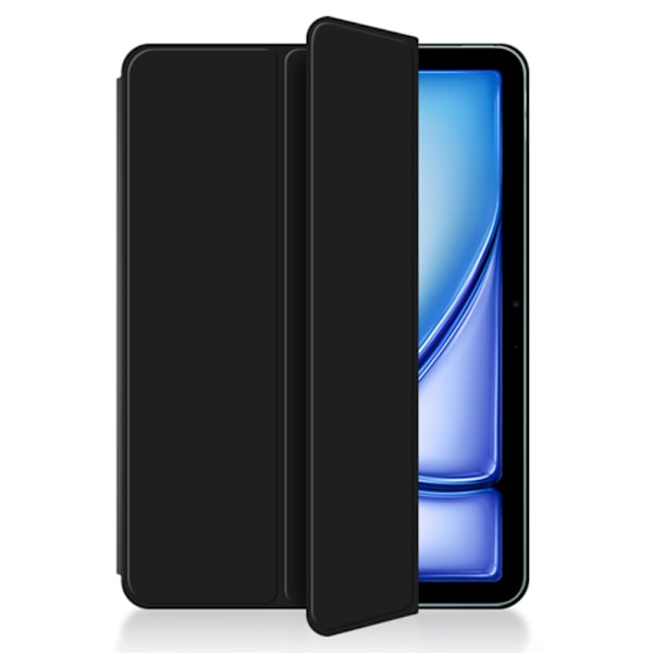 iPad Air 13 1. generation (2024) Etui Tri-fold Magnetisk Sort