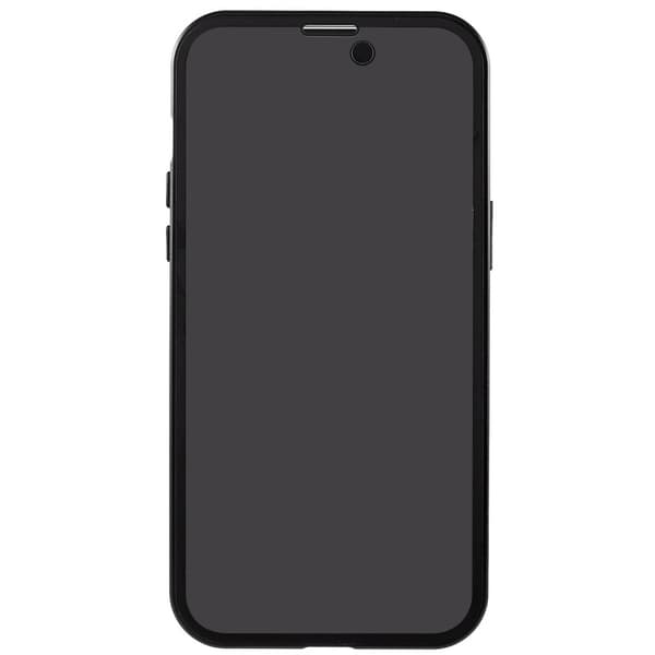 Magnetisk Skal Hærdet Glas iPhone 15 Pro Max Sort