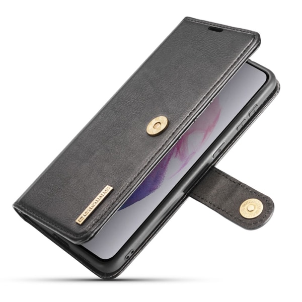 DG.MING 2-i-1 Magnet Pung Samsung Galaxy S21 Plus Sort