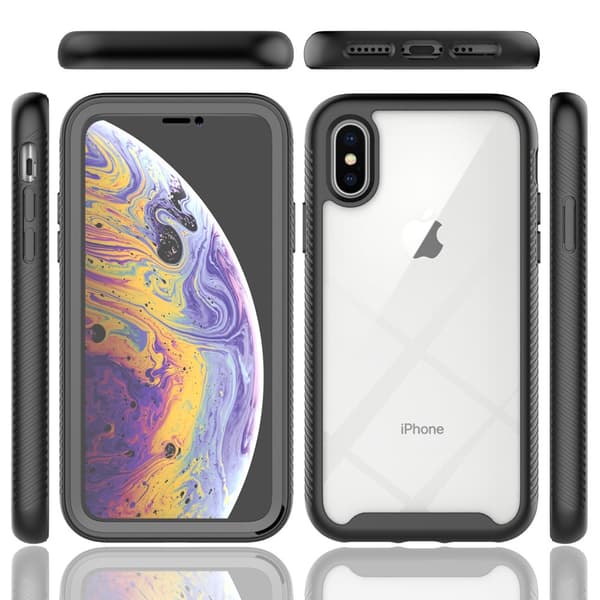 360 Full Cover Edge Case iPhone XS Sort