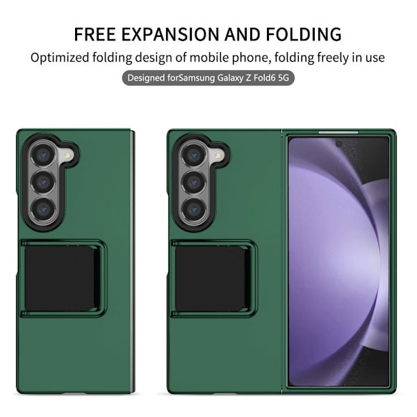Kickstand Skal Samsung Galaxy Z Fold 6 Grön