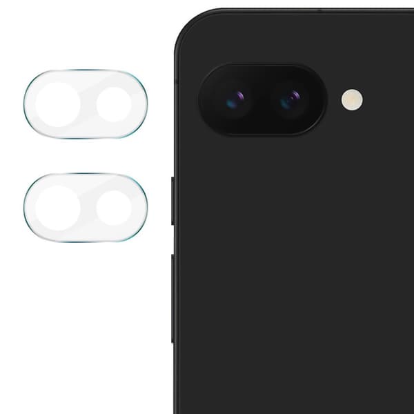 Imak 2 Pack Härdat Glas Kameraskydd Google Pixel 9a Transparent