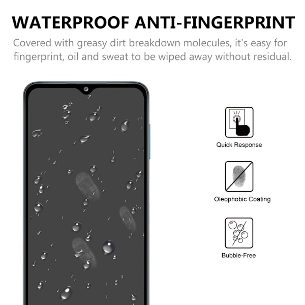 Hærdet glas skærmbeskyttelse til Samsung Galaxy A13