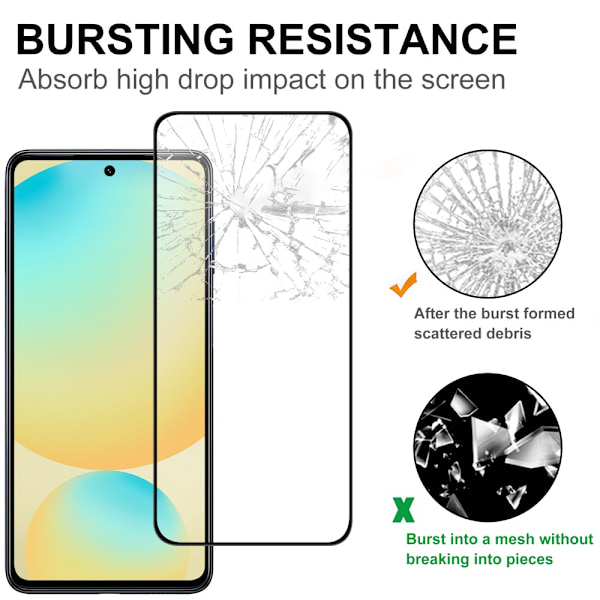 Täyspeittävä Temperoitu Lasinen Näytönsuoja Samsung Galaxy S25