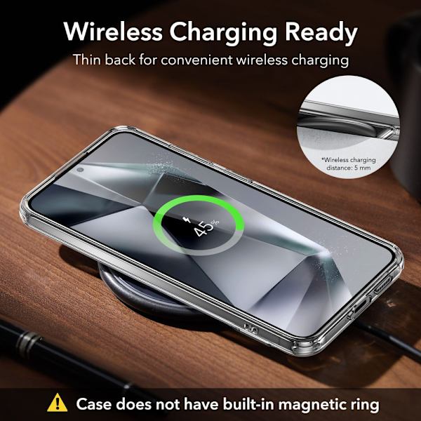 ESR Samsung Galaxy S24 Plus Case Air Shield Boost Clear