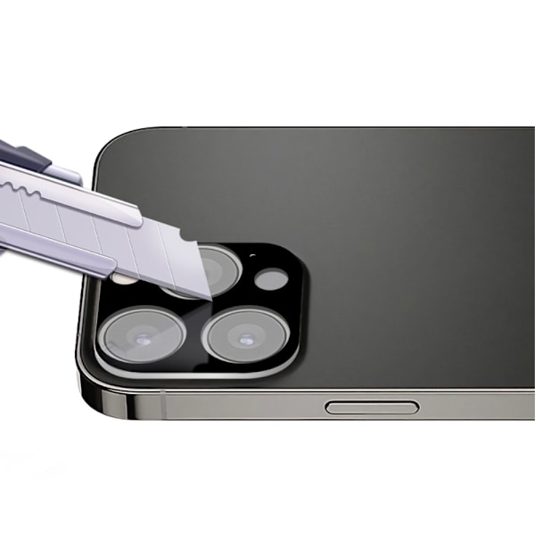 Mocolo Kamerabeskyttelse iPhone 13 Pro Max 0,2mm Hærdet Glas Sort
