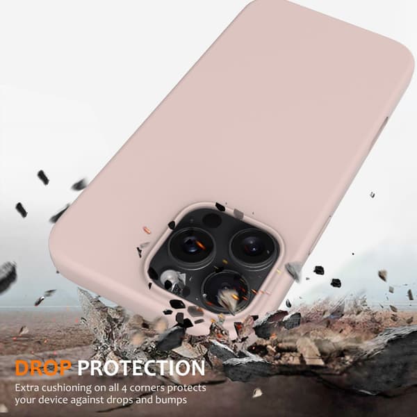 MagSafe silikonecover iPhone 16 Pro Max Rosa