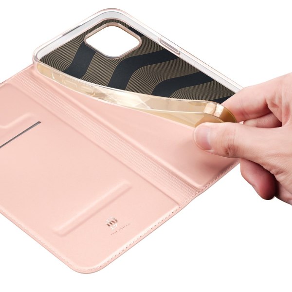 Dux Ducis Skin Pro -sarjan kotelo iPhone 15 Plus - Vaaleanpunainen