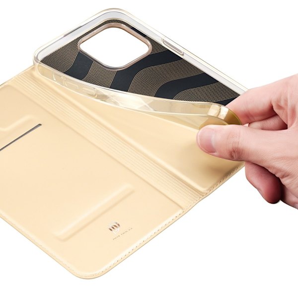Dux Ducis Skin Pro -sarjan kotelo iPhone 14 Pro Max - Kulta
