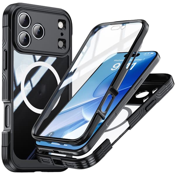 Ultra Full Protection MagSafe Case iPhone 17 Pro Black