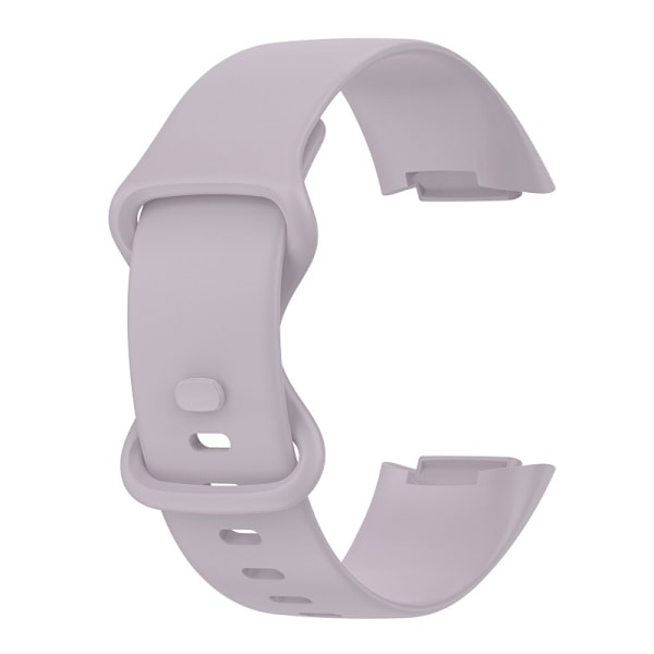 Silikonearmbånd Fitbit Charge 5 Lyselilla