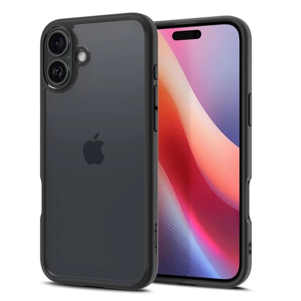 Spigen iPhone 16 Case Ultra Hybrid Matte Black
