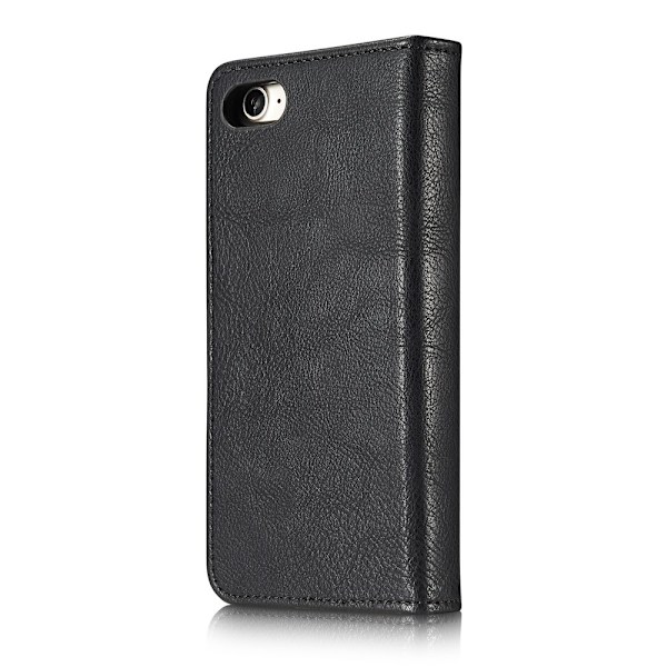 DG.MING 2-in-1 Magnet Wallet iPhone 7/8/SE Black