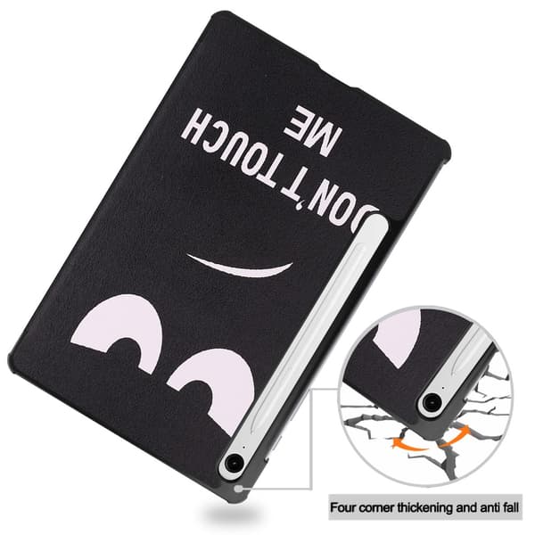 Samsung Galaxy Tab S10 FE Cover Tri-fold Don't Touch Me