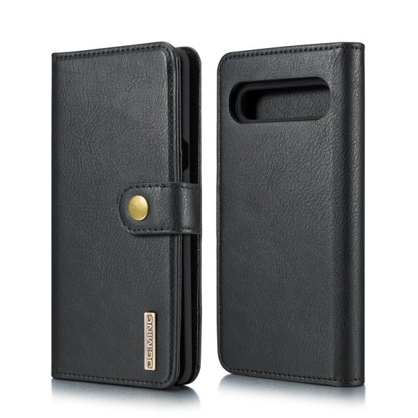 DG.MING 2-in-1 Magnet Wallet Samsung Galaxy S10 Plus Black