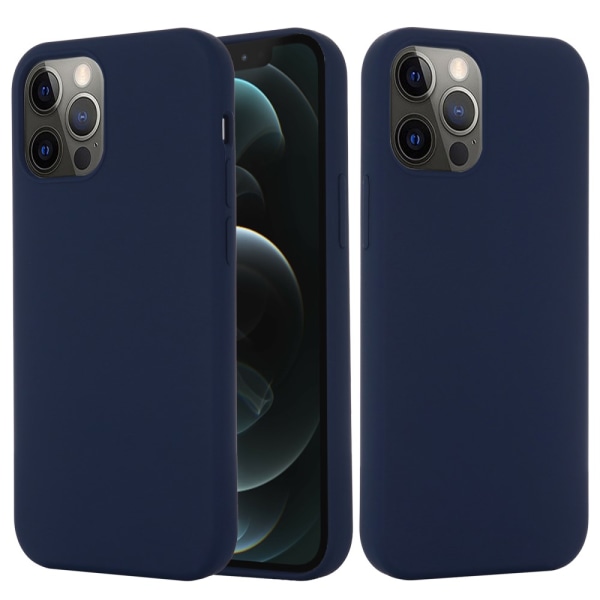 MagSafe silikonecover iPhone 15 Pro mørkeblå