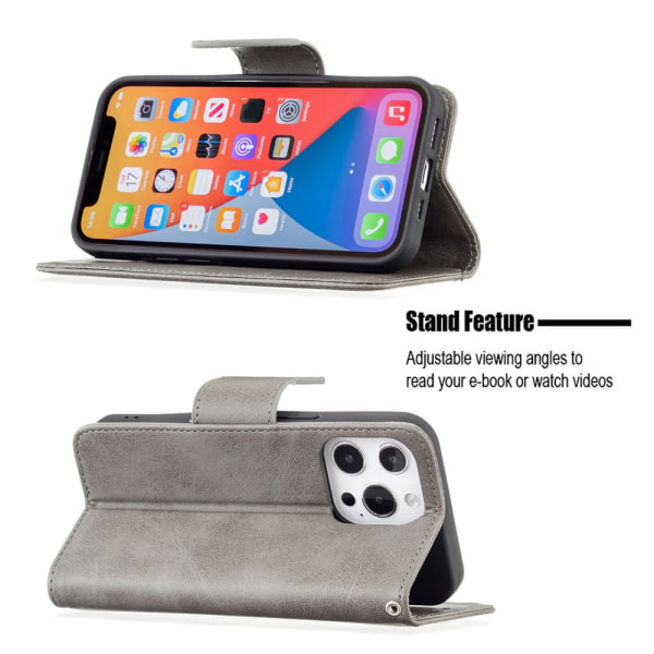 iPhone 13/13 Pro Mobilcover Grå