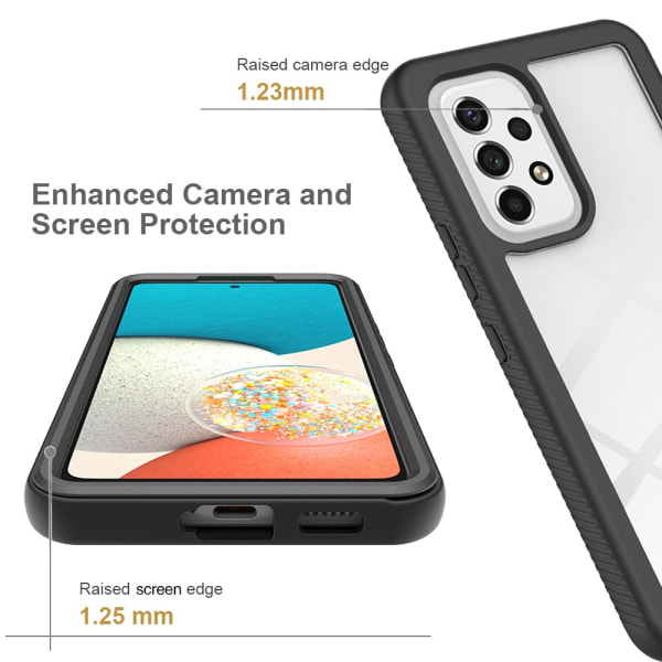 360 Full Cover Edge Case Samsung Galaxy A53 Black