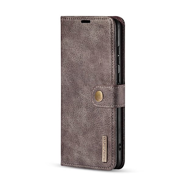 DG.MING 2-in-1 Magnet Wallet Samsung Galaxy S20 Brun