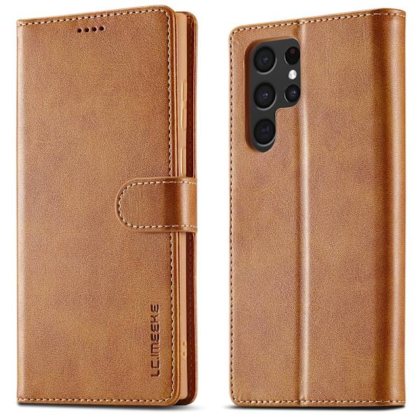 LC.IMEEKE Pungetui Samsung Galaxy S24 Ultra Cognac