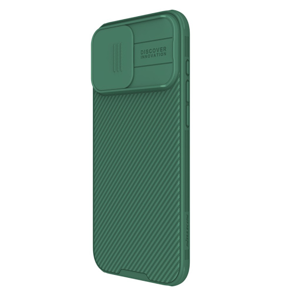 Nillkin CamShield -kuori iPhone 16 Prolle, vihreä