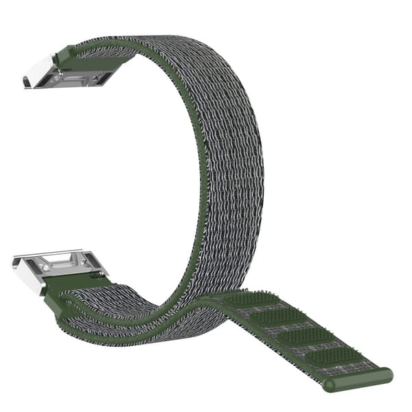 Nylon-ranneke Garmin Fenix 7X Vihreä