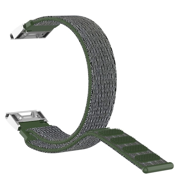 Nylonarmbånd Garmin Fenix 7X Grøn
