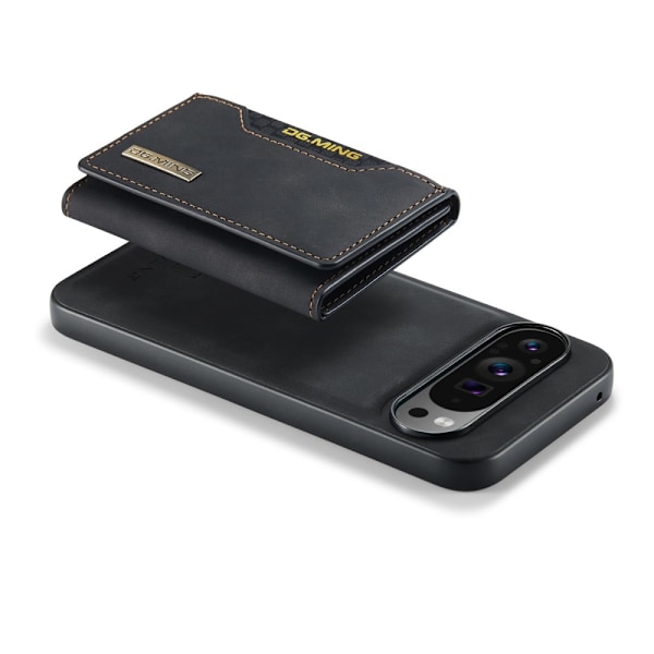 DG.MING Magnetisk Kortlomme Etui Google Pixel 9 Pro XL Sort