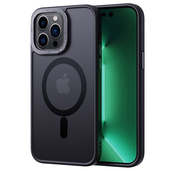 Magnetic MagSafe Skal iPhone 15 Plus Matt Svart