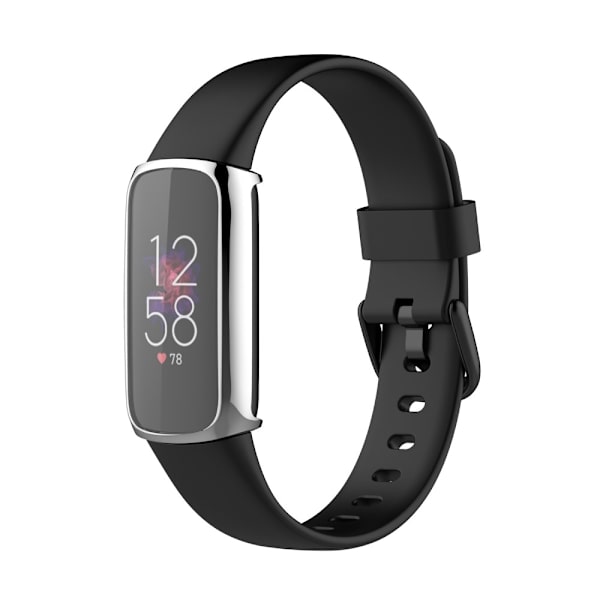Heltäckande TPU Skal Fitbit Luxe Silver