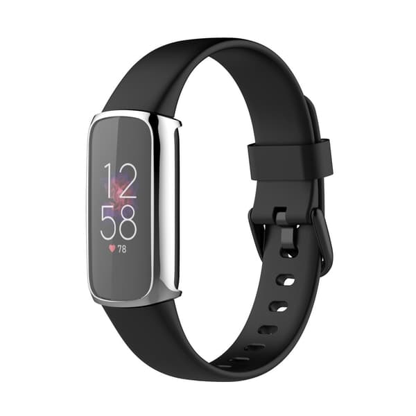 Heltäckende TPU Skal Fitbit Luxe Silver